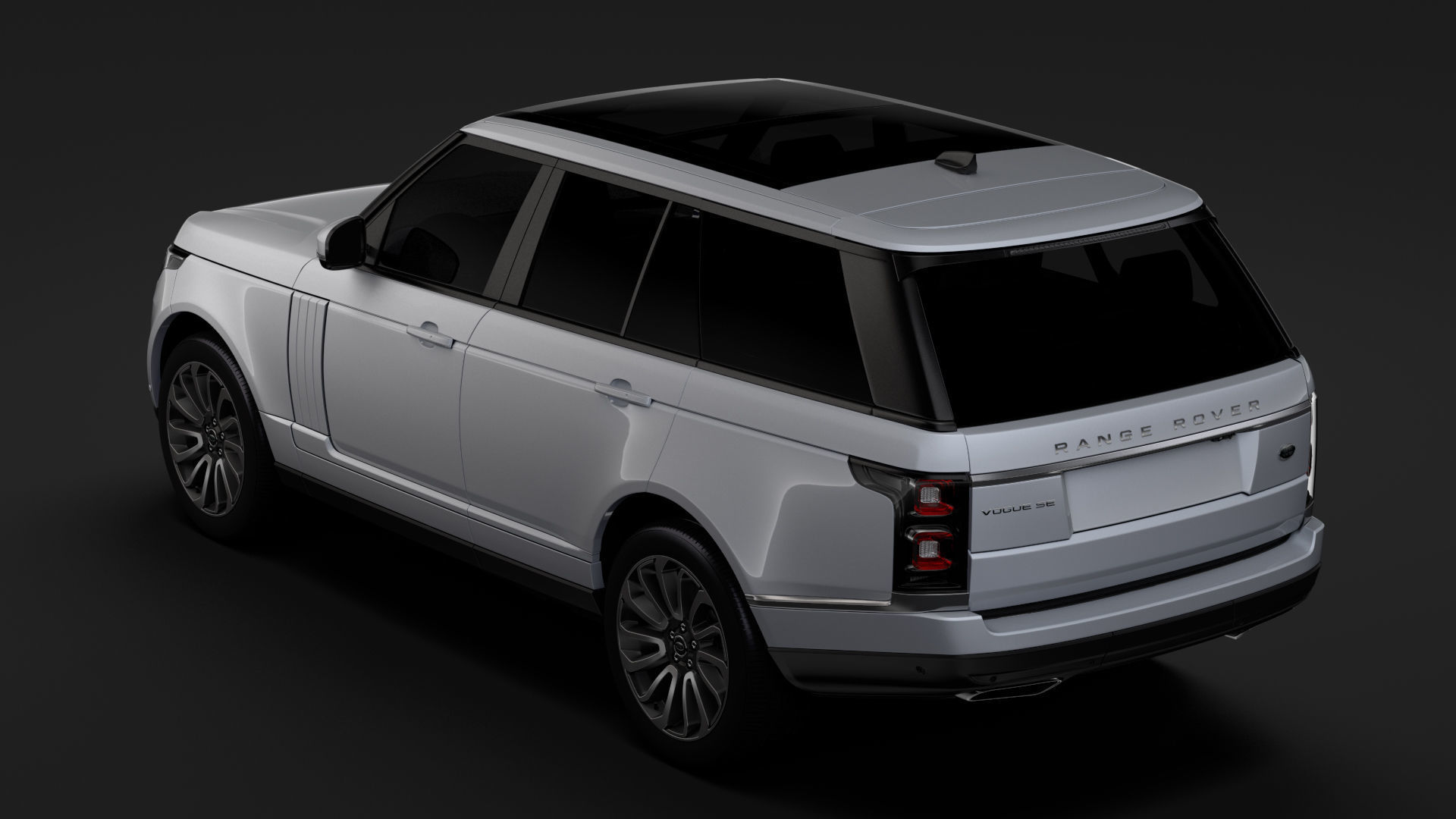 Range Rover Vogue SE L405 2018 3D model_7