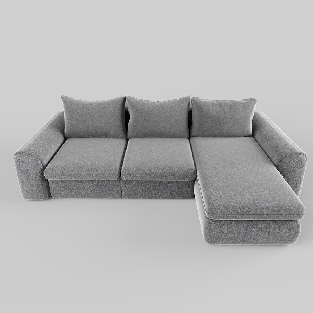 Livingroom Furniture Set 3D model_1