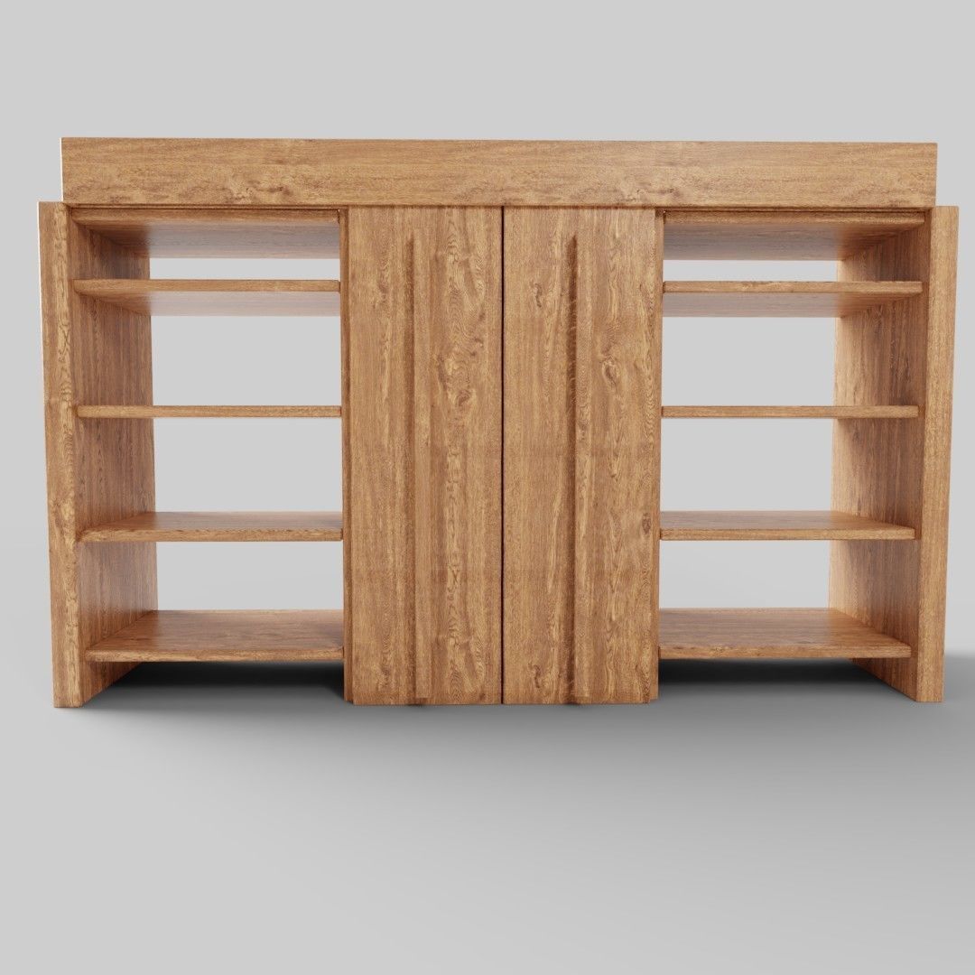 Livingroom Furniture Set 3D model_18