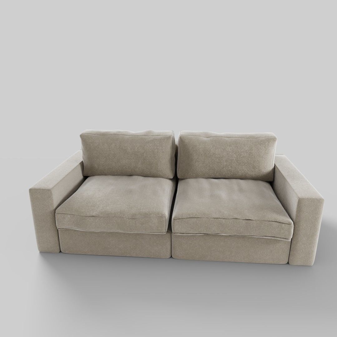 Livingroom Furniture Set 3D model_4