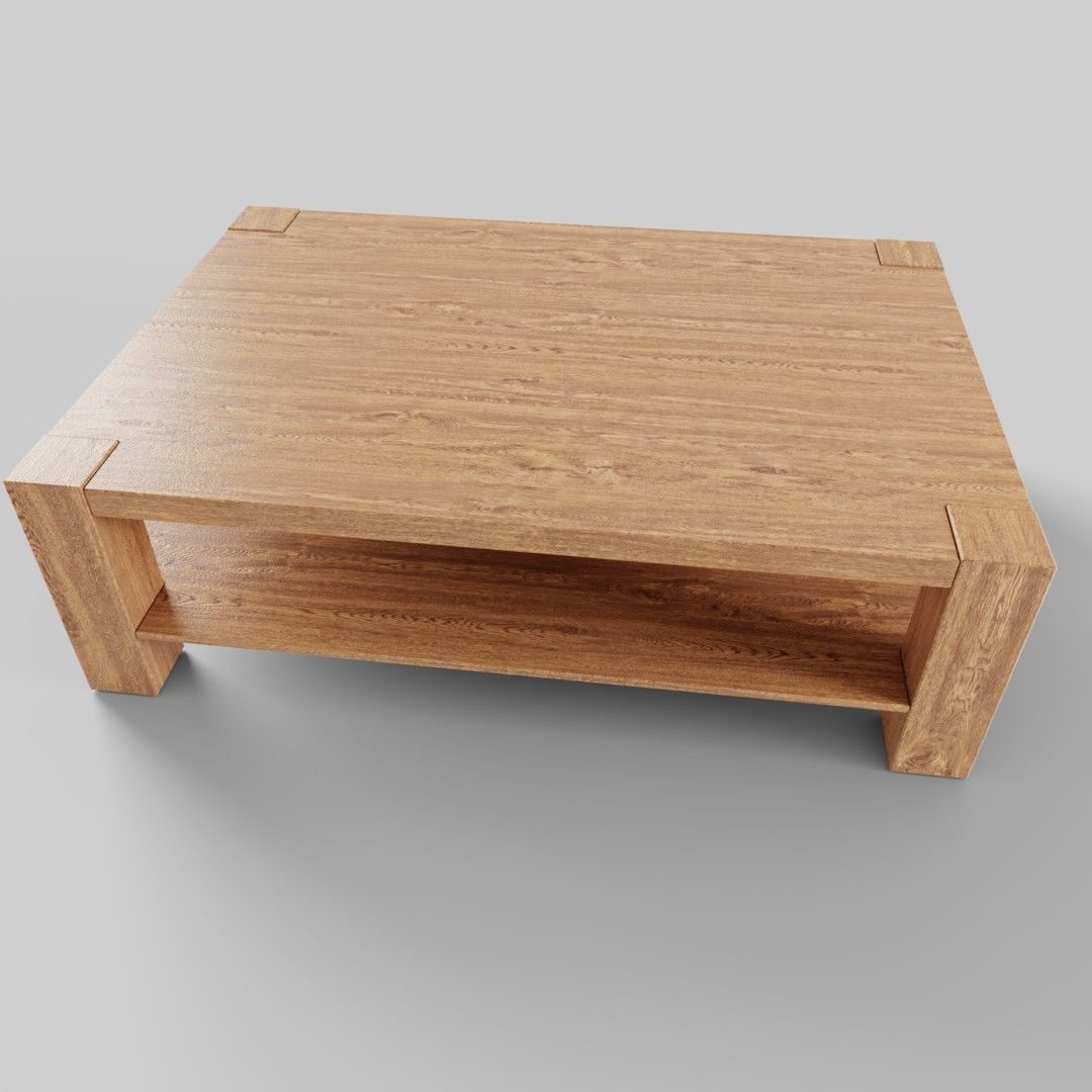 Livingroom Furniture Set 3D model_8