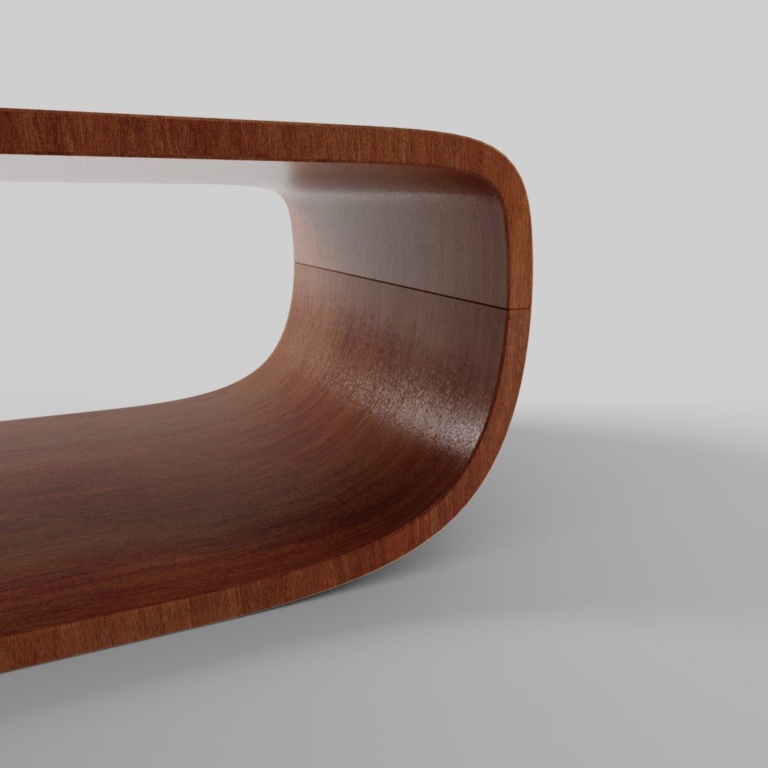 Livingroom Furniture Set 3D model_12