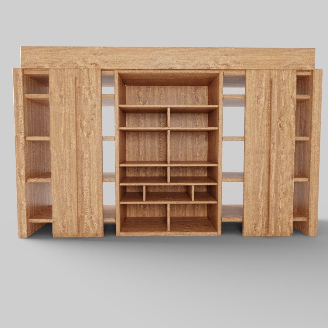 Livingroom Furniture Set 3D model_20