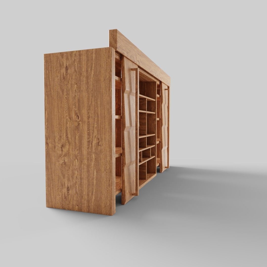 Livingroom Furniture Set 3D model_19