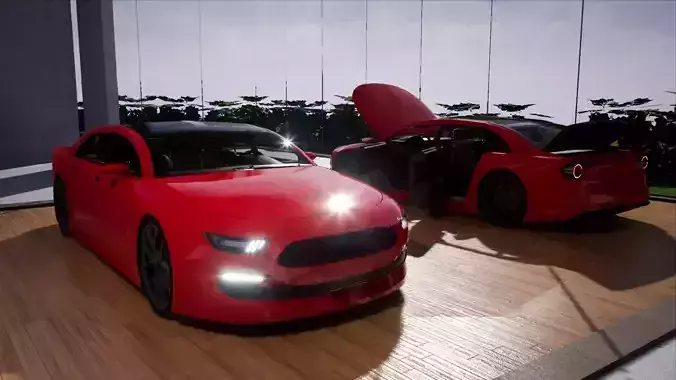 Generic Mid Size 4 Door Sedan