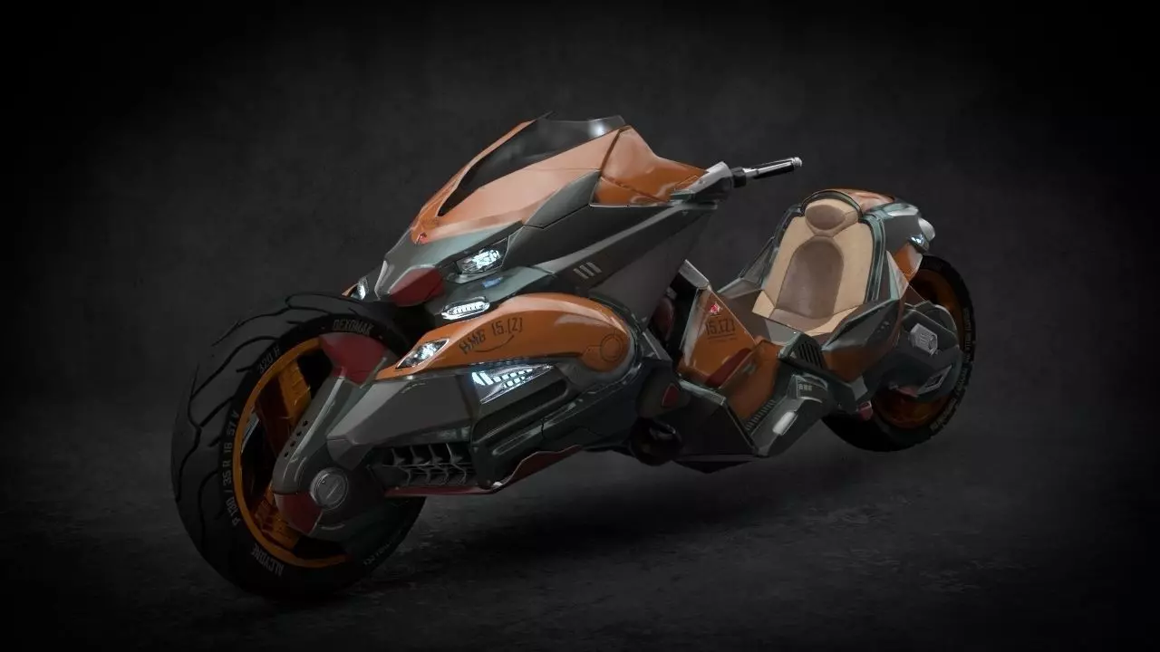 Alcyone HMG 15 Z 3D model_0