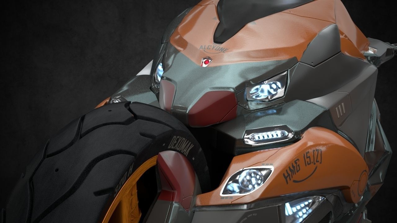 Alcyone HMG 15 Z 3D model_10