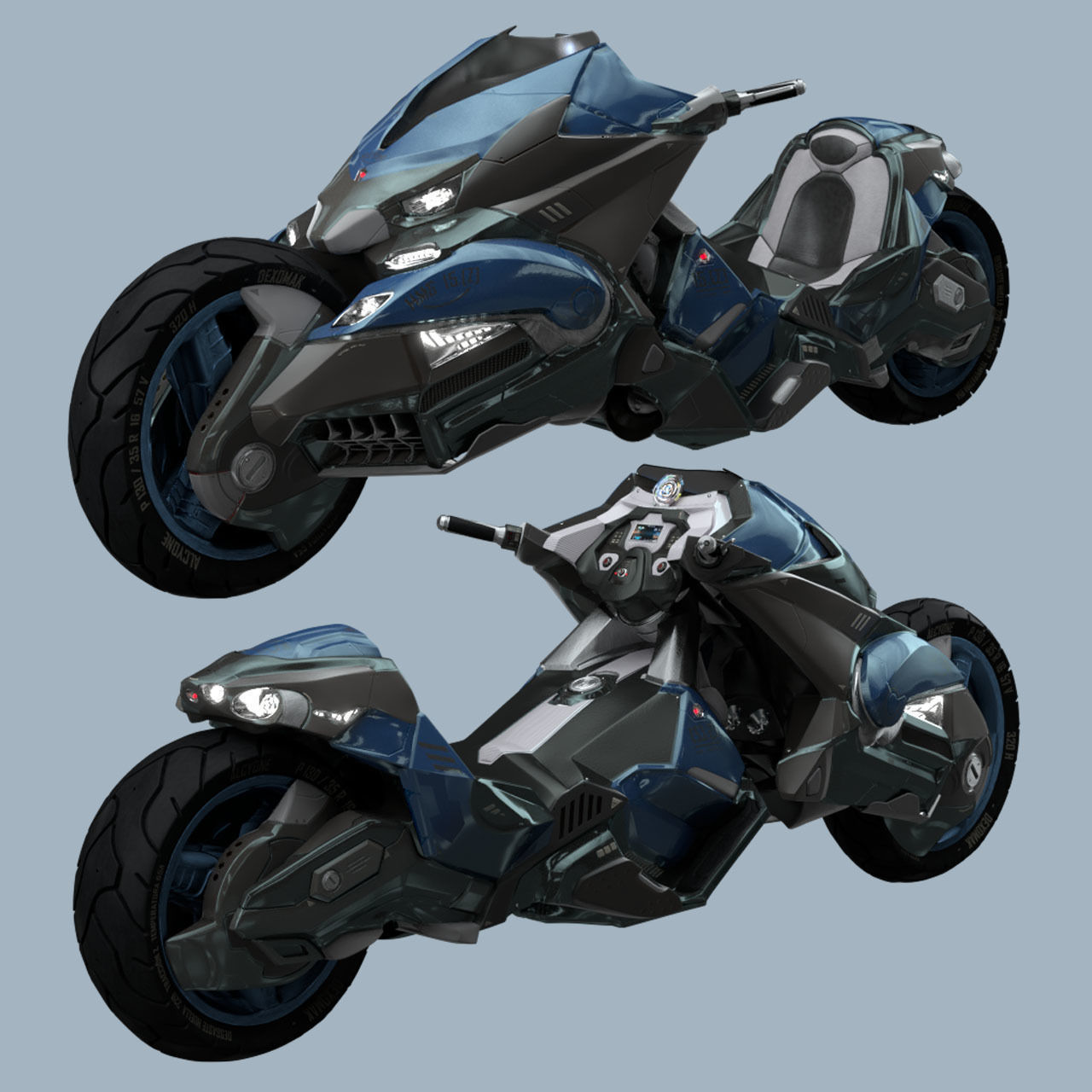 Alcyone HMG 15 Z 3D model_6