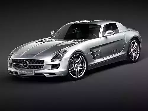 Mercedes-Benz SLS 2011 3D Model 3D model Mercedes-Benz SLS 2011 3D Model 3D model