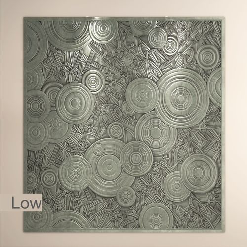 Panel plant     Low-poly 3D model
