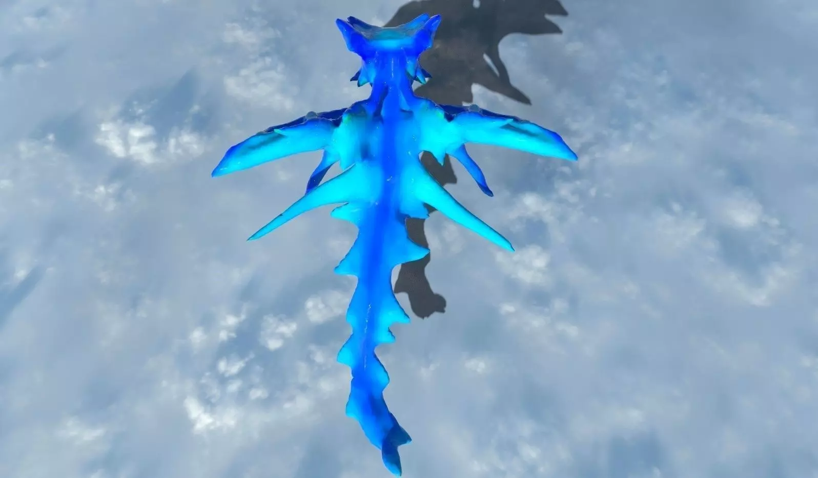 Dragonly - Fantasy Dragon Free low-poly 3D model_0