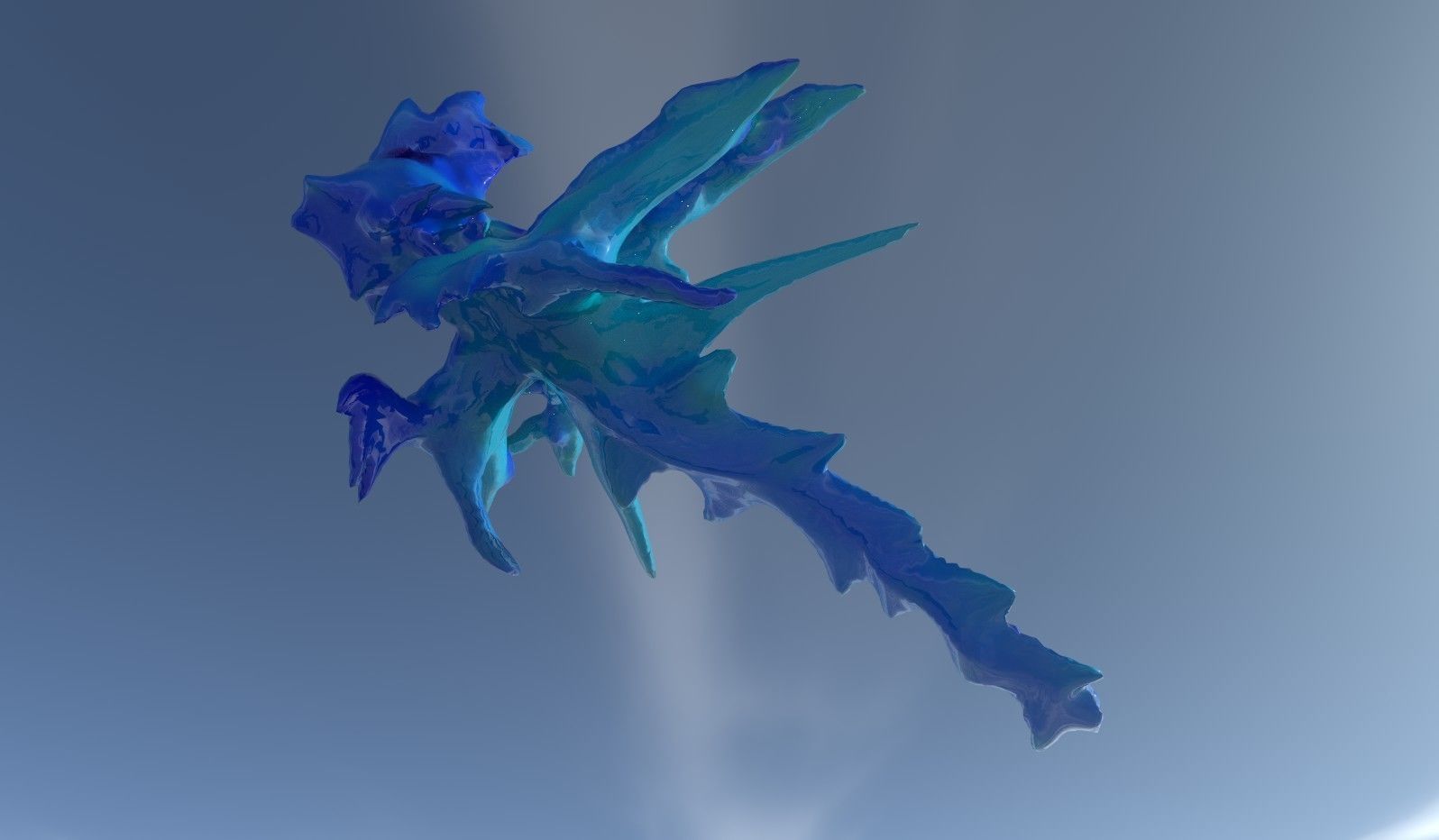 Dragonly - Fantasy Dragon Free low-poly 3D model_4