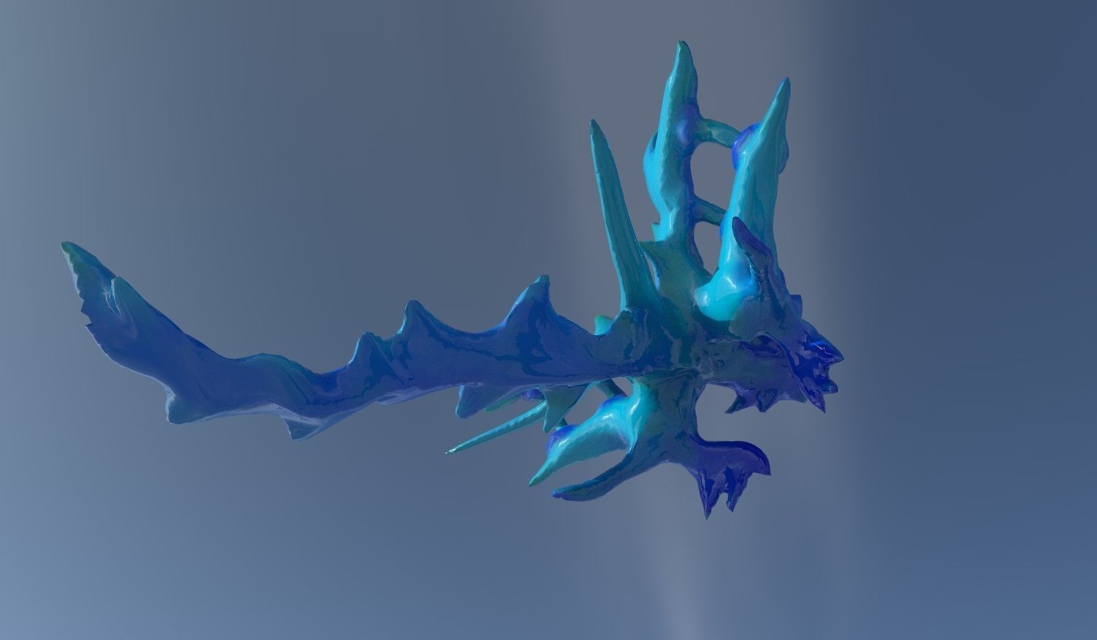 Dragonly - Fantasy Dragon Free low-poly 3D model_5