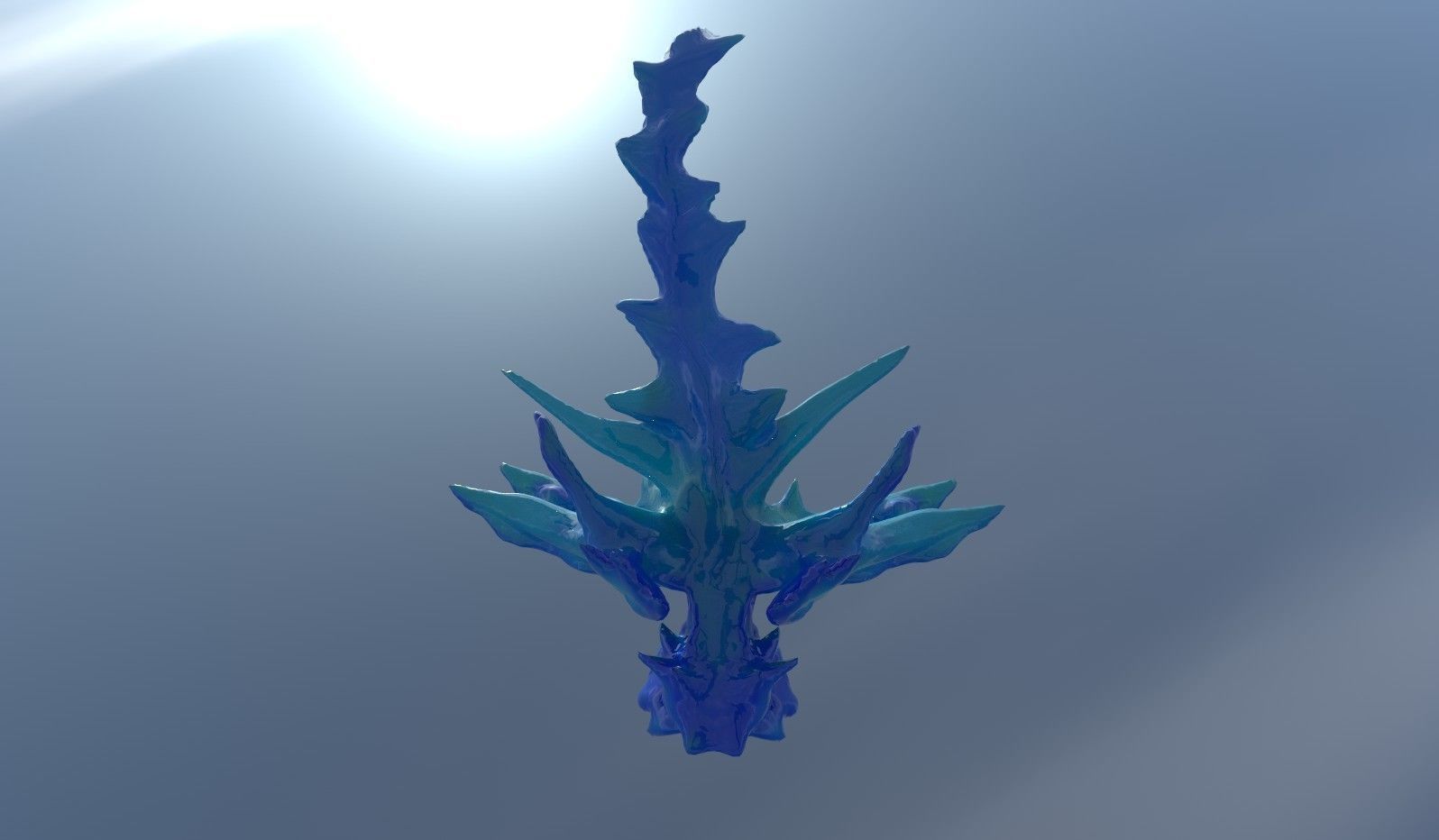 Dragonly - Fantasy Dragon Free low-poly 3D model_2