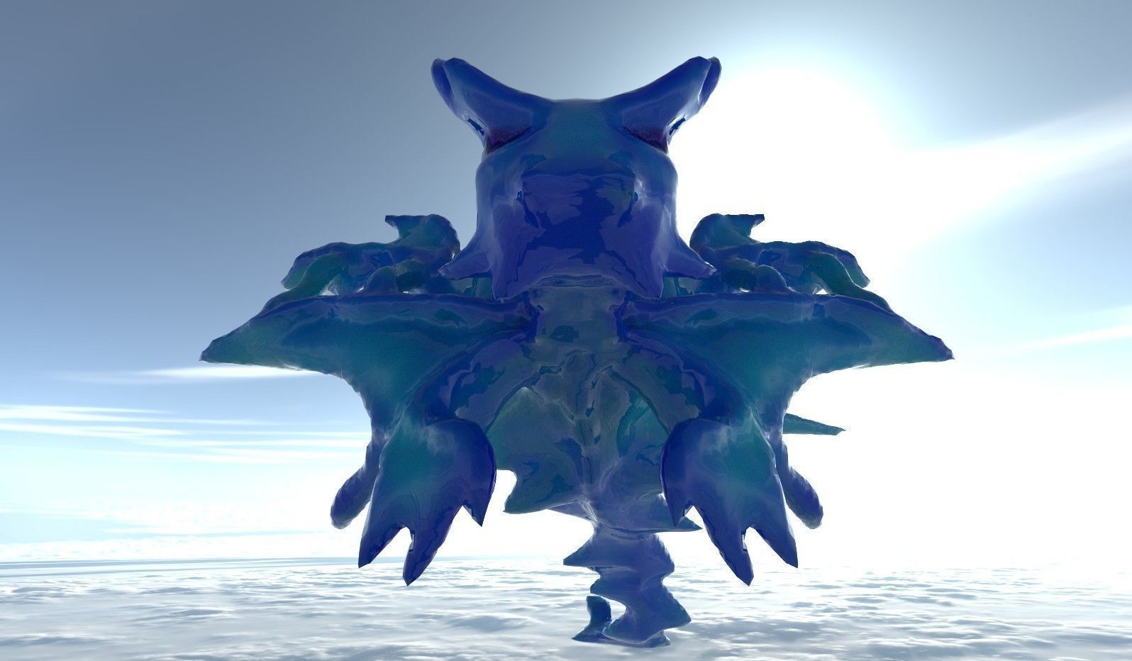 Dragonly - Fantasy Dragon Free low-poly 3D model_13