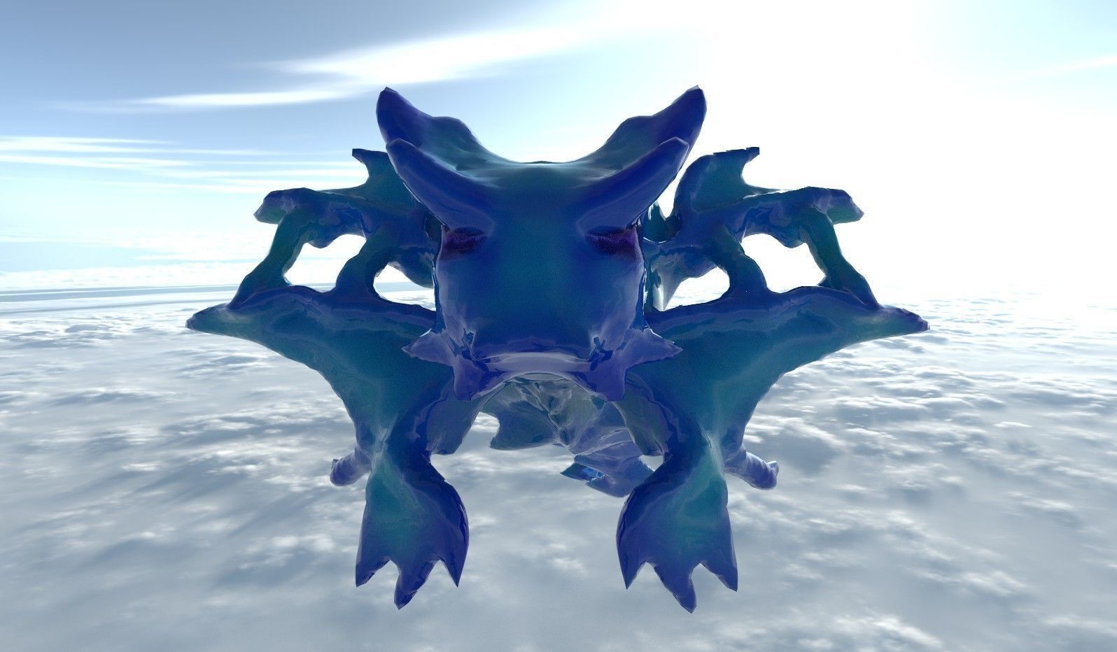Dragonly - Fantasy Dragon Free low-poly 3D model_15