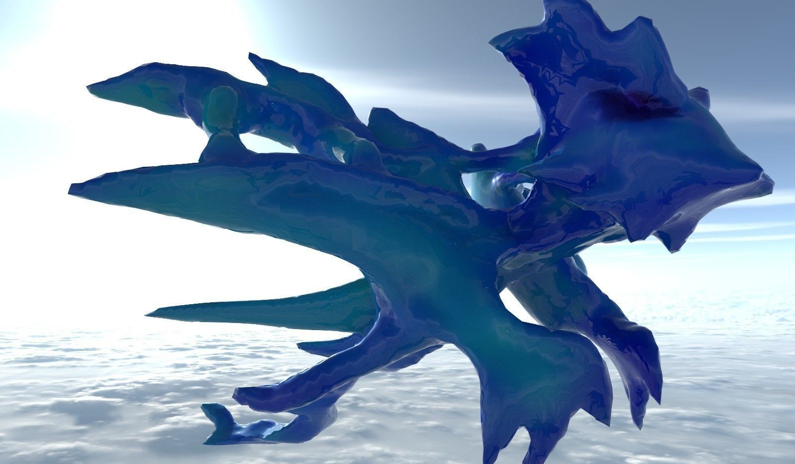 Dragonly - Fantasy Dragon Free low-poly 3D model_10