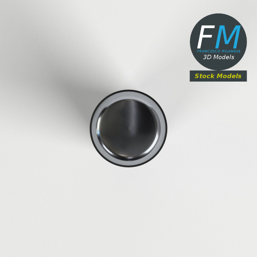 Vacuum flask 3D model_6