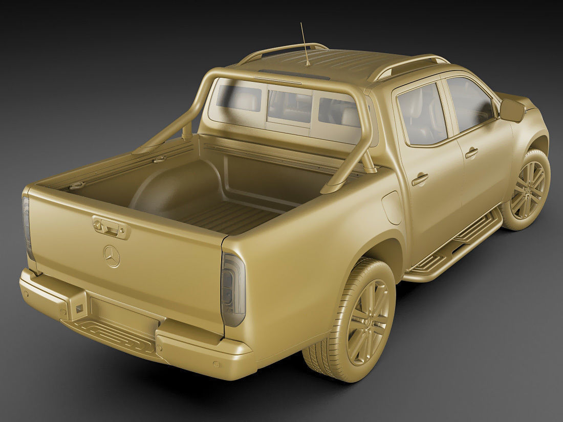 Mercedes-Benz X-class 3D model_17