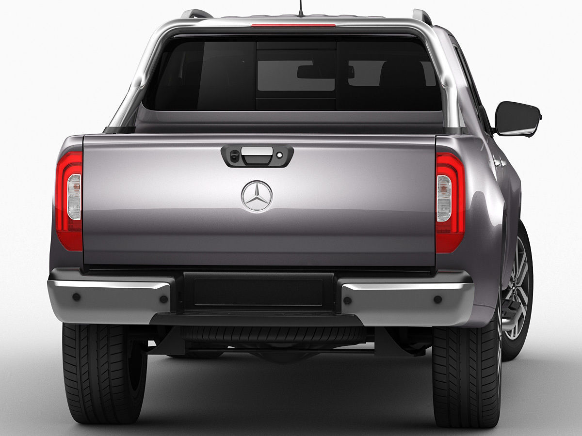 Mercedes-Benz X-class 3D model_11