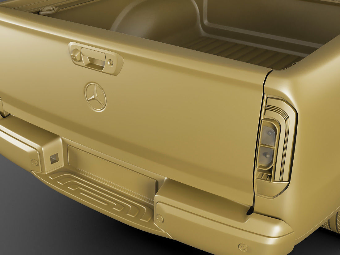 Mercedes-Benz X-class 3D model_19