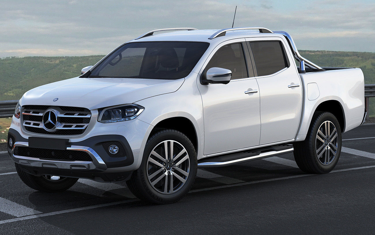 Mercedes-Benz X-class 3D model_14