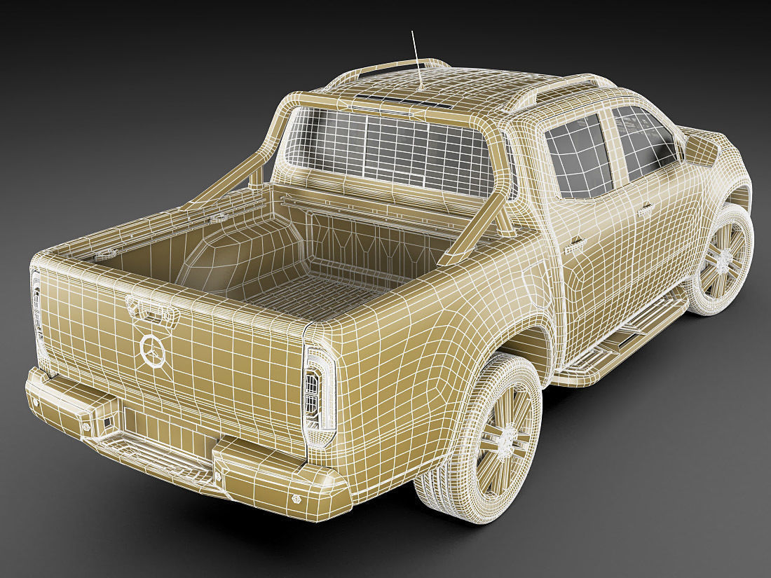 Mercedes-Benz X-class 3D model_21