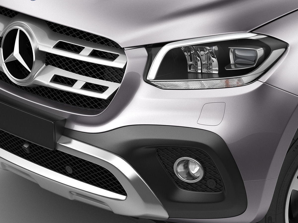 Mercedes-Benz X-class 3D model_3