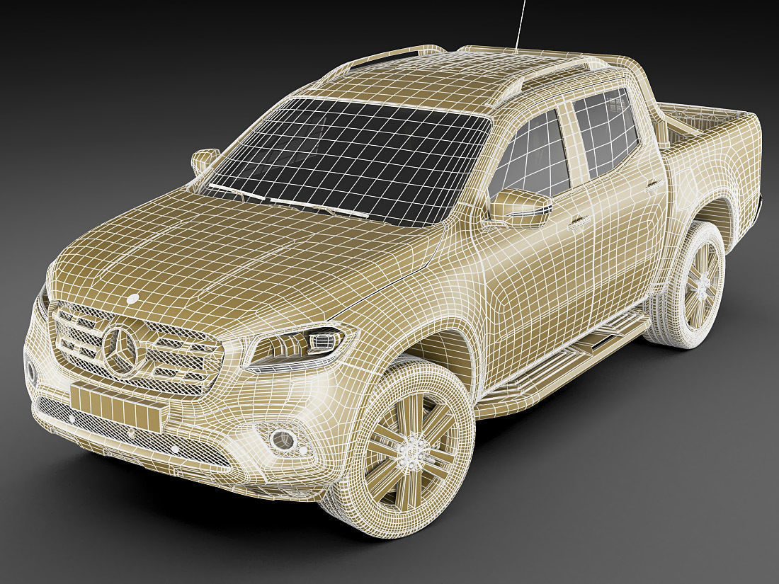 Mercedes-Benz X-class 3D model_20