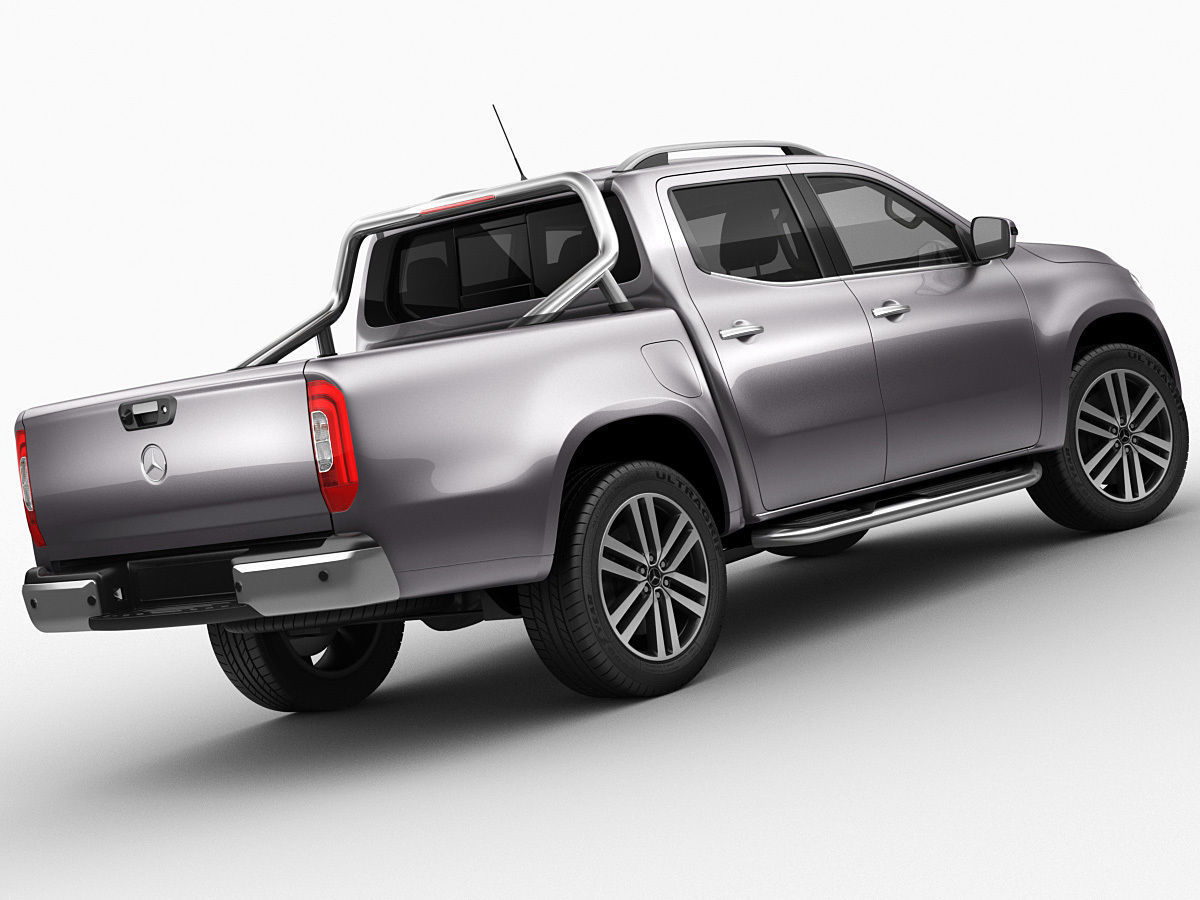 Mercedes-Benz X-class 3D model_9