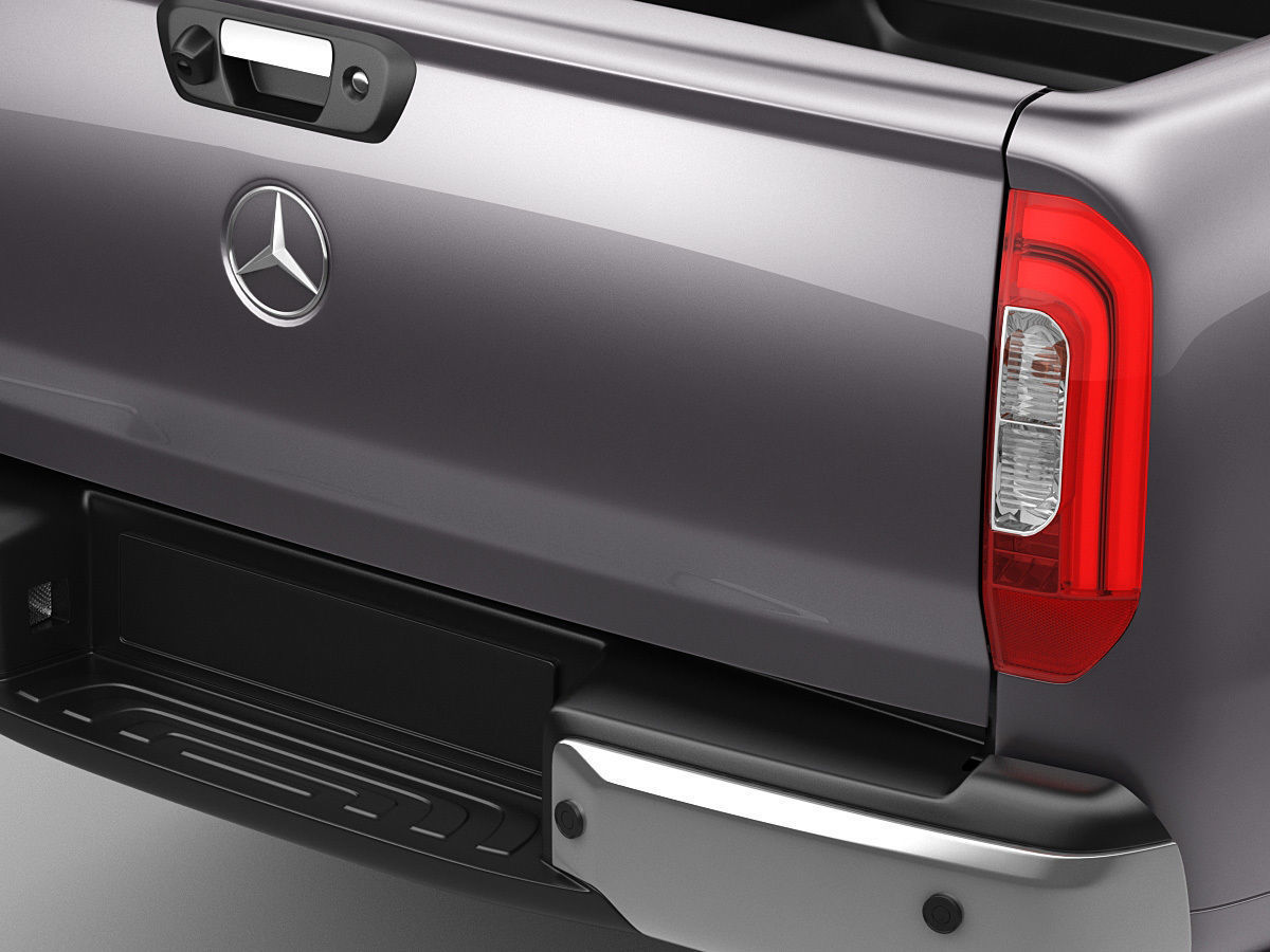 Mercedes-Benz X-class 3D model_4