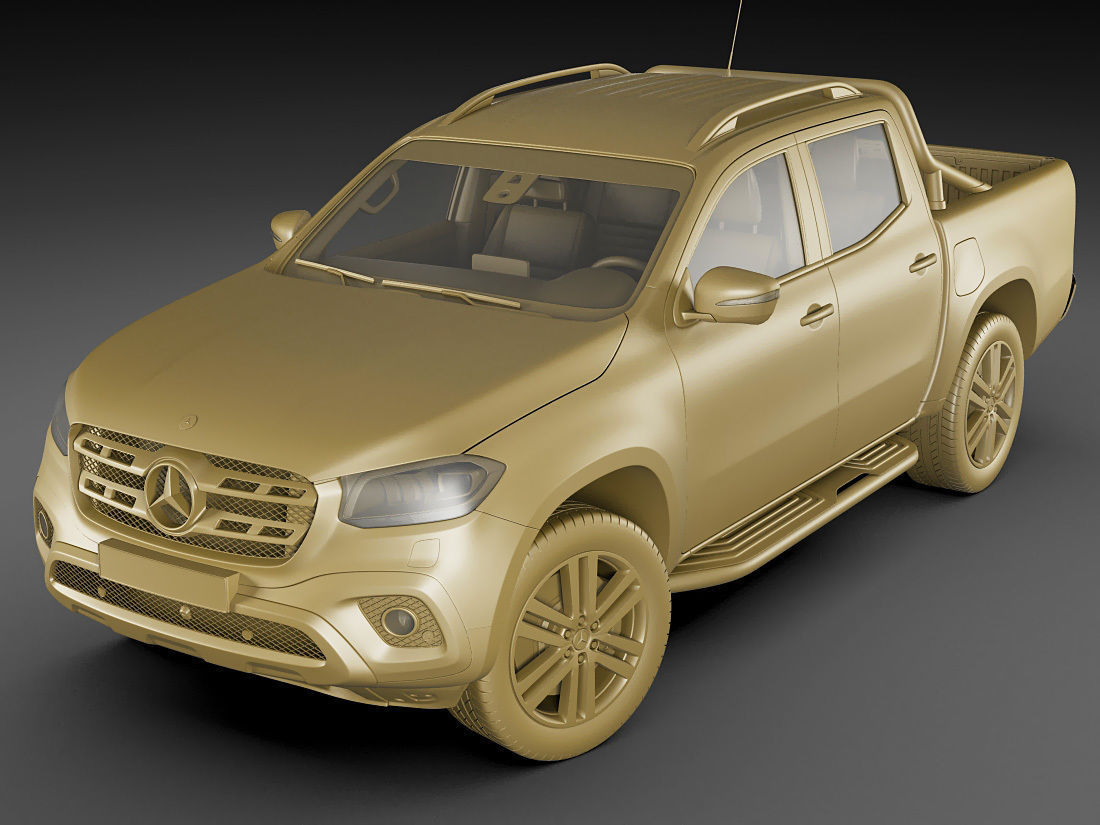 Mercedes-Benz X-class 3D model_16