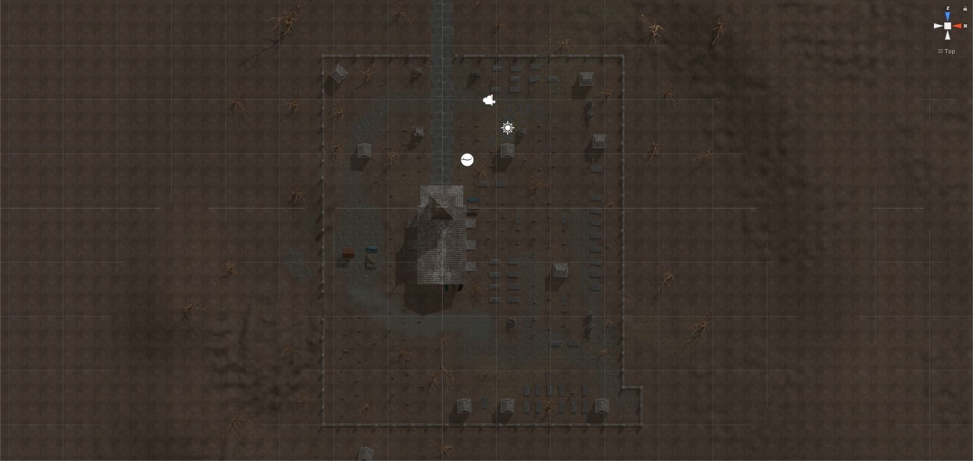 Medivel Cemetery - Full Pack Low-poly 3D model_14