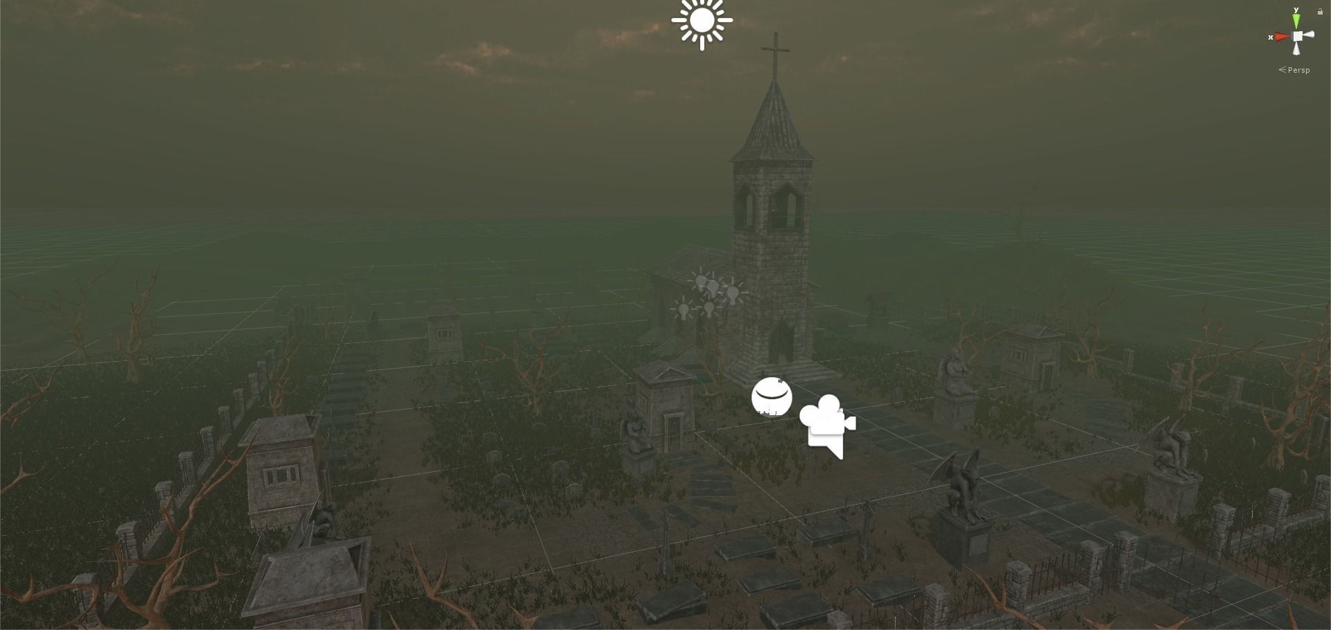 Medivel Cemetery - Full Pack Low-poly 3D model_20