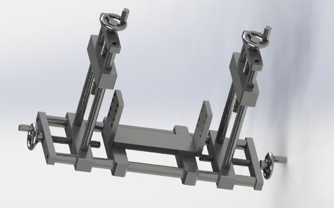 Assembly line of labeling machine 3D model_6