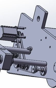 Assembly line of labeling machine 3D model_7