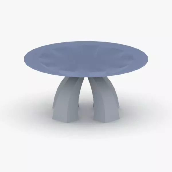 0566 - Table Low-poly 3D model_0