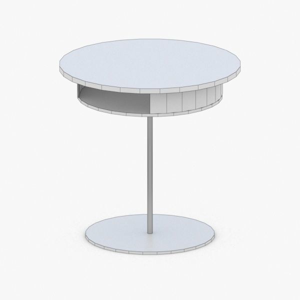 0575 - Coffee Table Low-poly 3D model_2