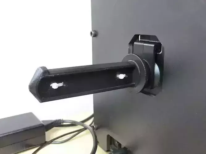 Split filament spool holder for Replicator 3D printer Free 3D print model