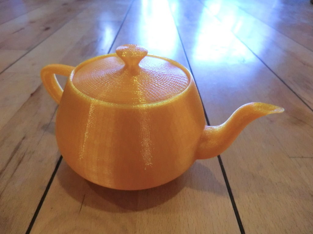 FFF 3D-printable Utah Teapot with separate lid Free 3D print model_6