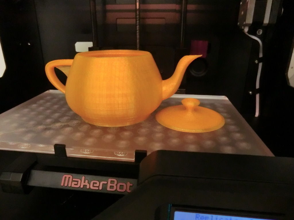 FFF 3D-printable Utah Teapot with separate lid Free 3D print model_12