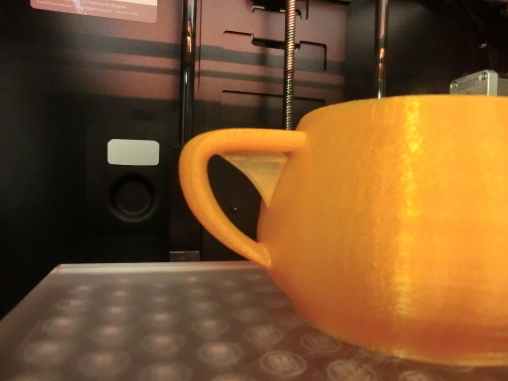 FFF 3D-printable Utah Teapot with separate lid Free 3D print model_9
