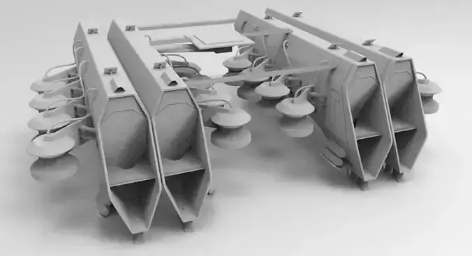 space centre Free 3D model