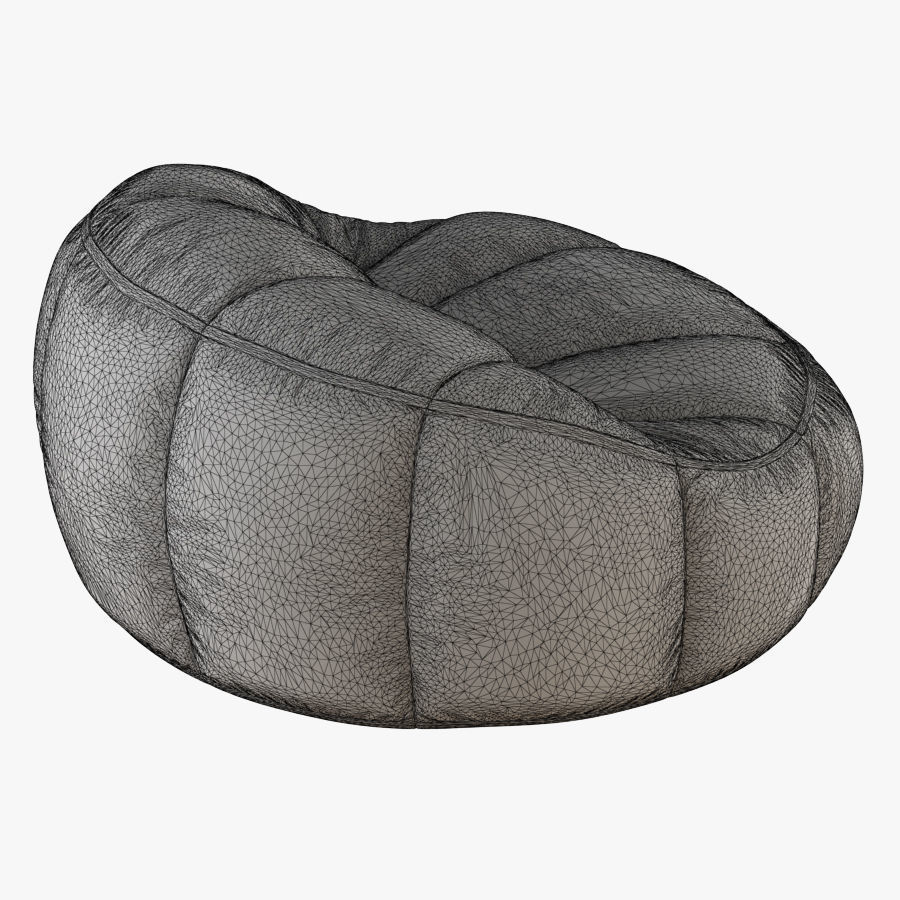 Pouf Rondo 3D model_7