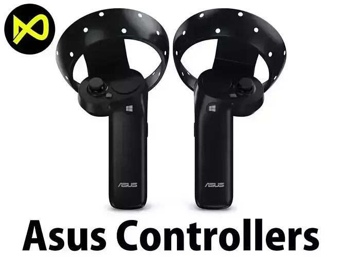 ASUS Windows Mixed Reality Controllers  3D model
