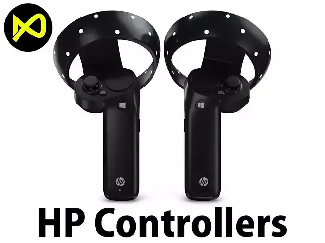 HP Windows Virtual Reality Mixed Controllers