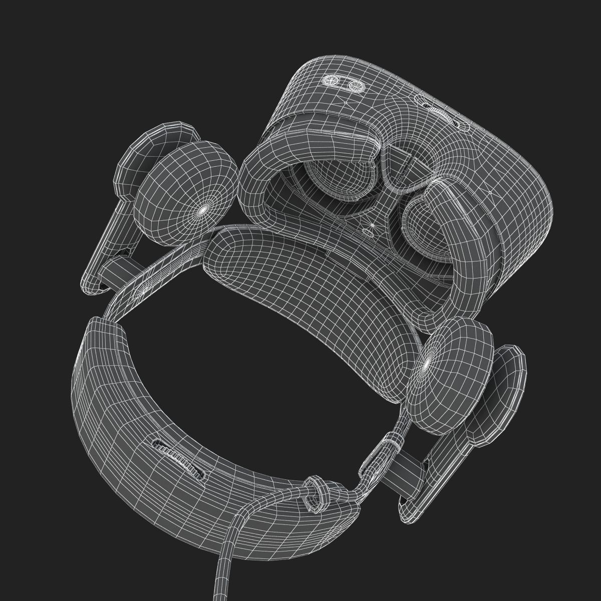 Samsung Winsows Mixed Virtual Reality Set 3D model_21