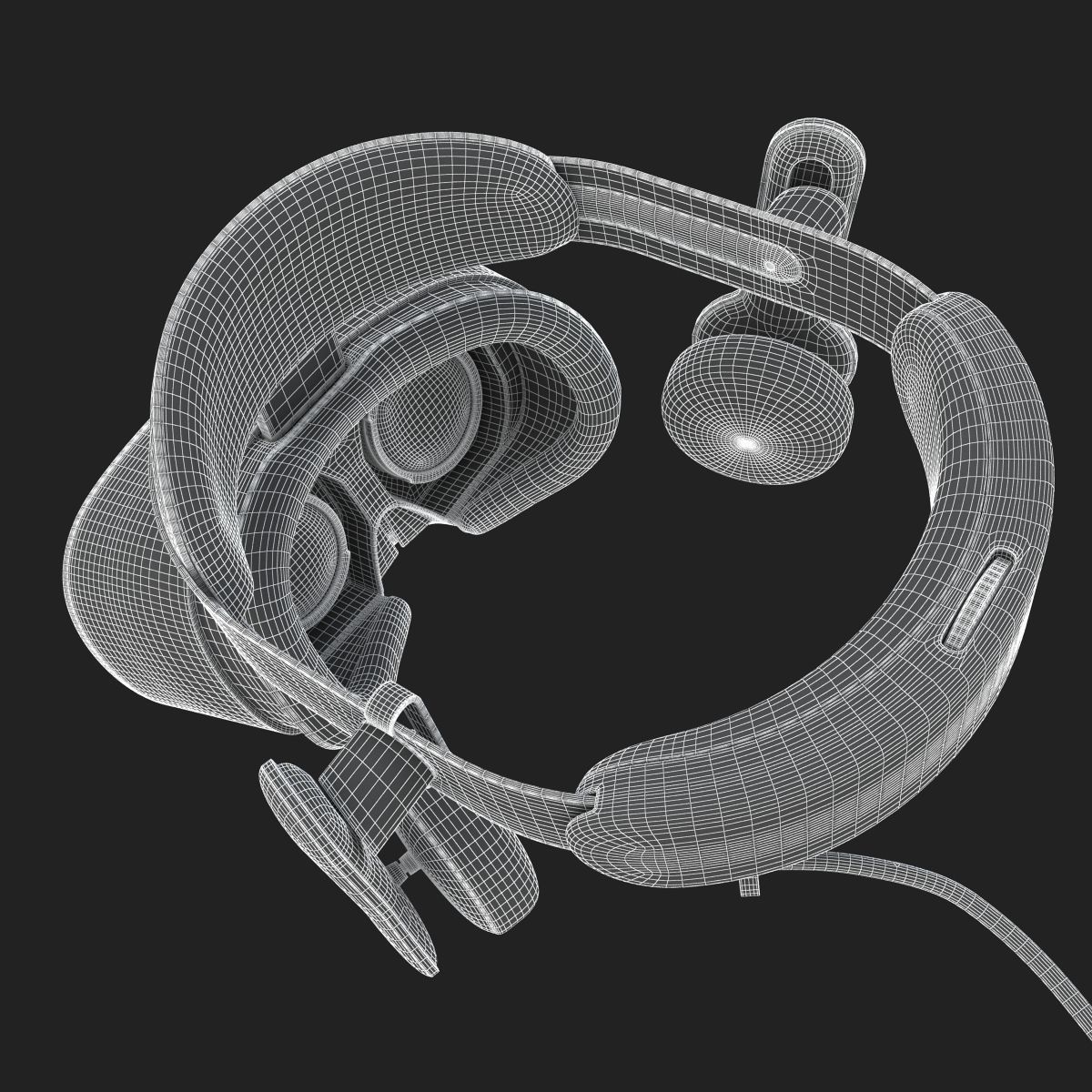 Samsung Winsows Mixed Virtual Reality Set 3D model_20