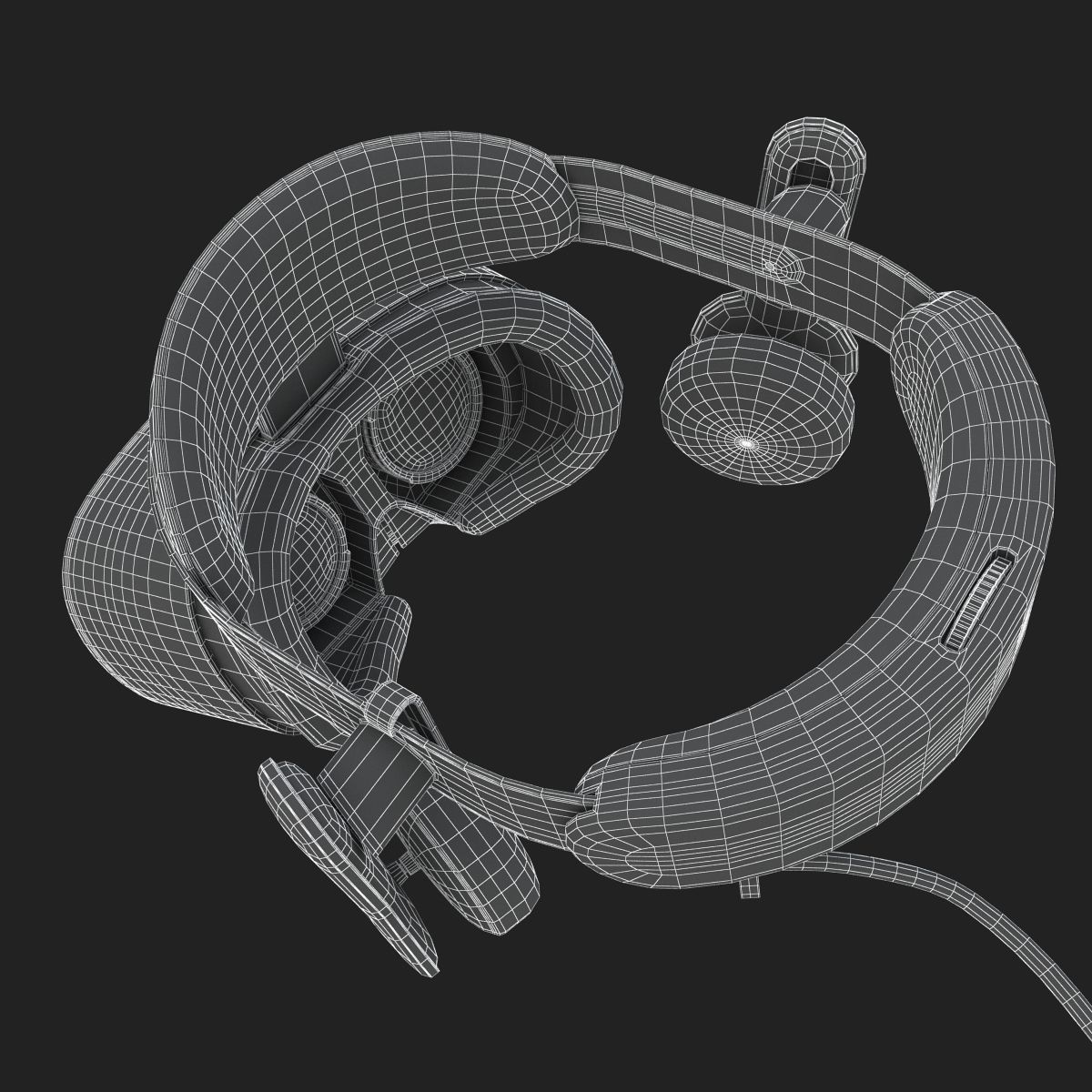 Samsung Winsows Mixed Virtual Reality Set 3D model_23