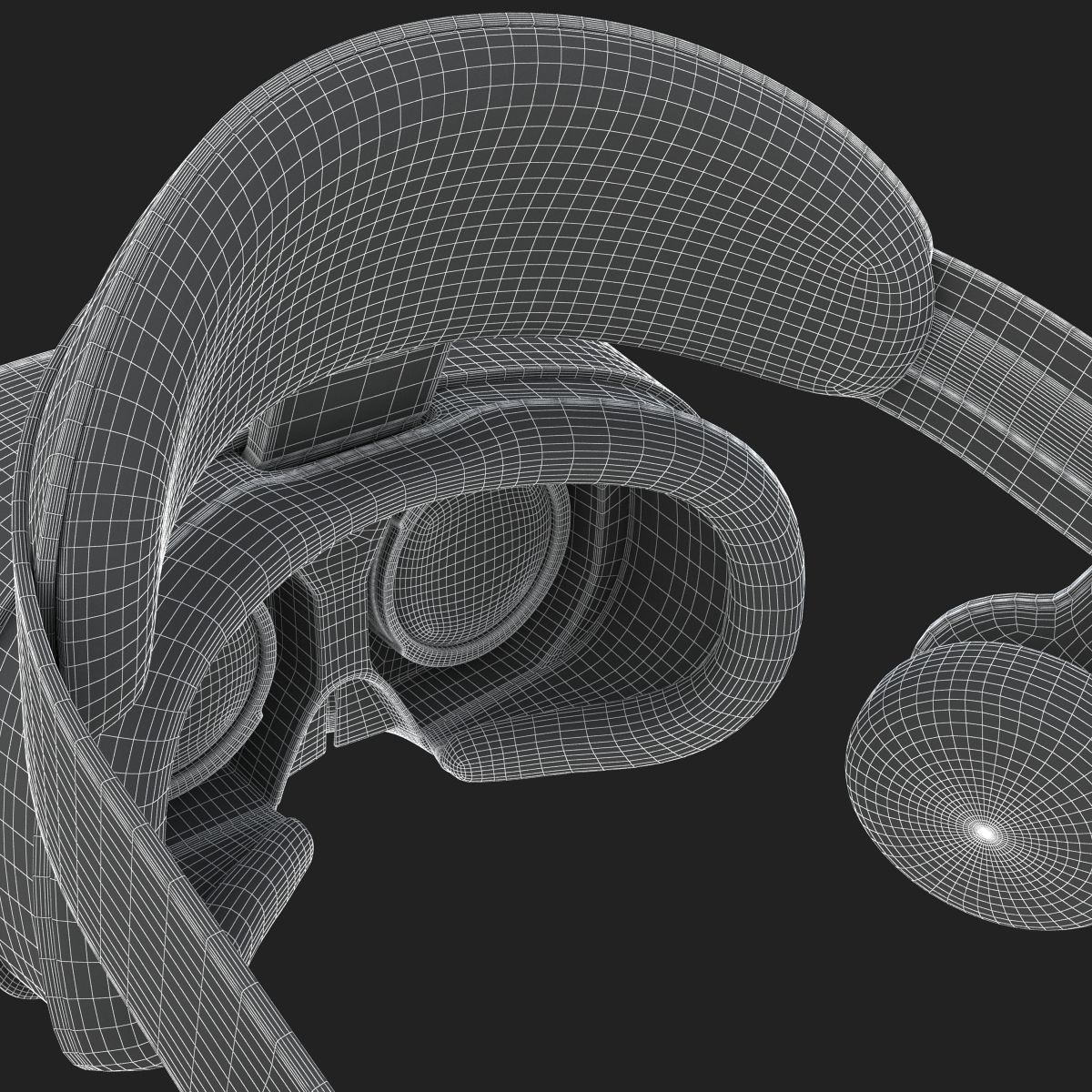 Samsung Winsows Mixed Virtual Reality Set 3D model_26